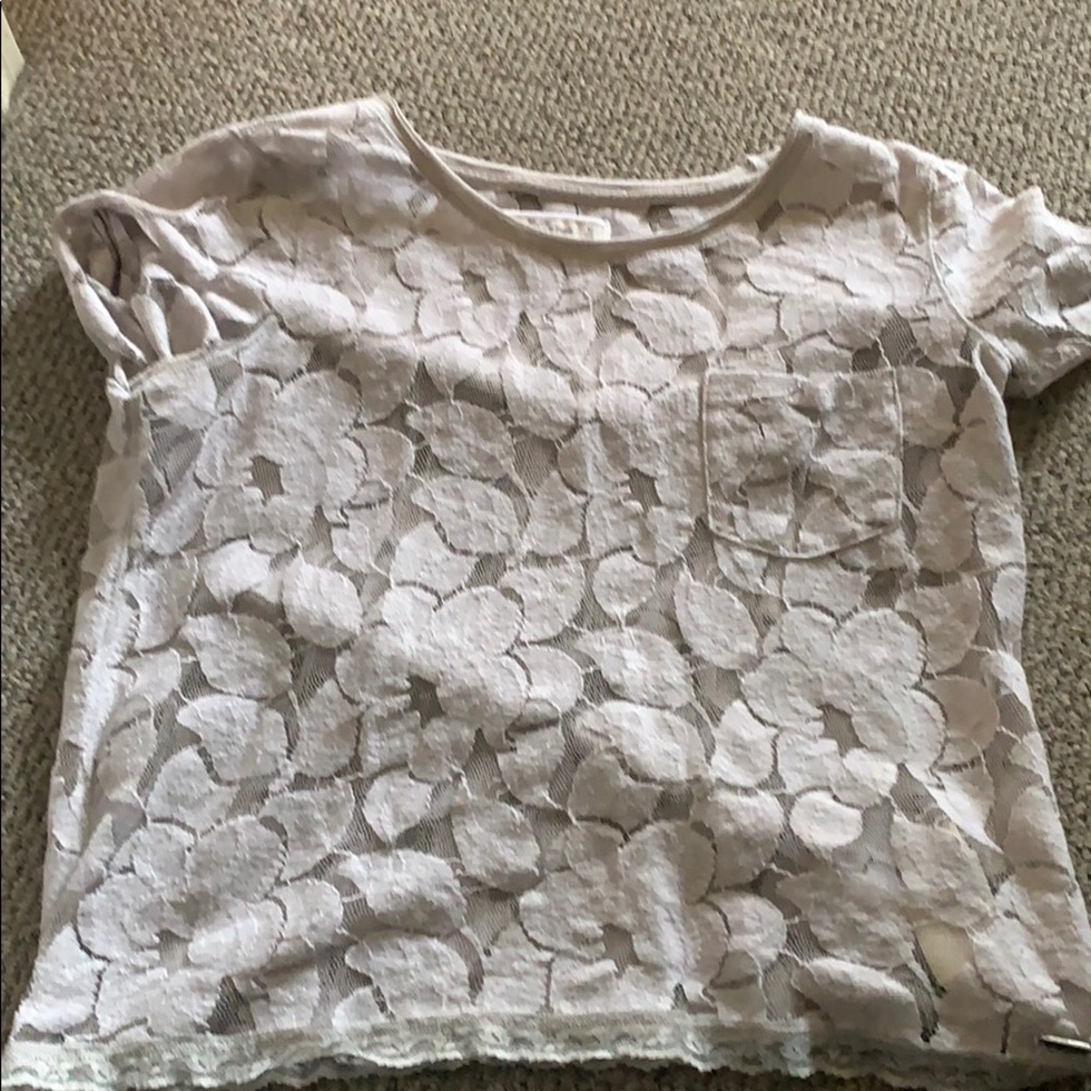 Abercrombie lace shirt
